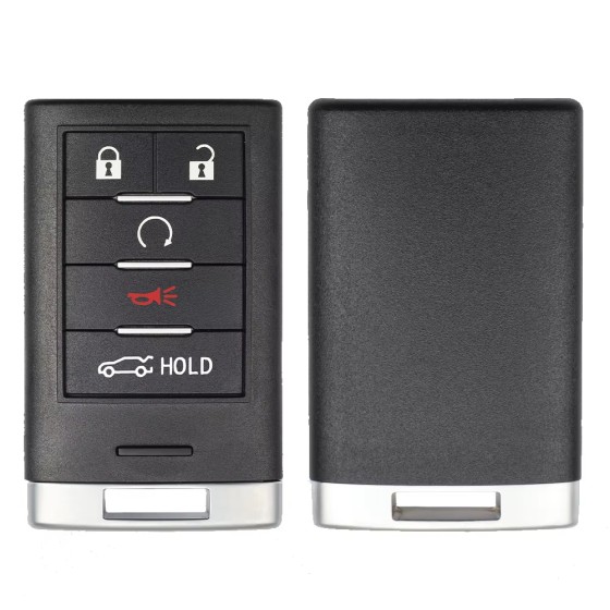 2013-2015 Cadillac ATS XTS / 5-Button 315Mhz Smart Key w/ Trunk / PN: 22856930 / NBG009768T (AFTERMARKET)